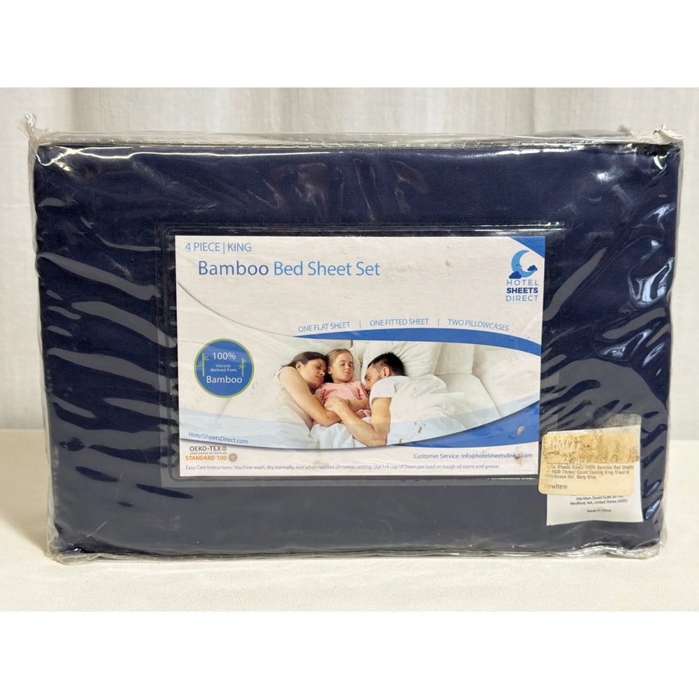 Hotel Sheets Direct bamboo sheet set size king